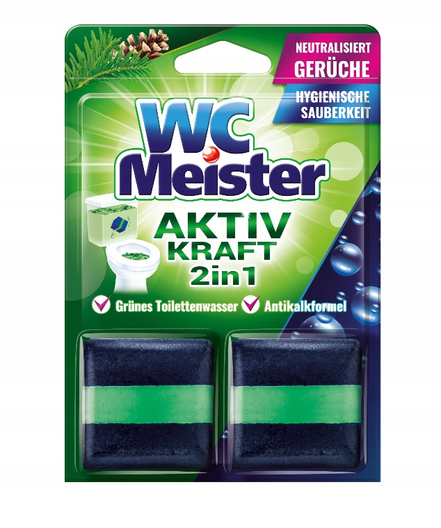 

Wc Meister kostka barwiąca do spłuczki 2x50g