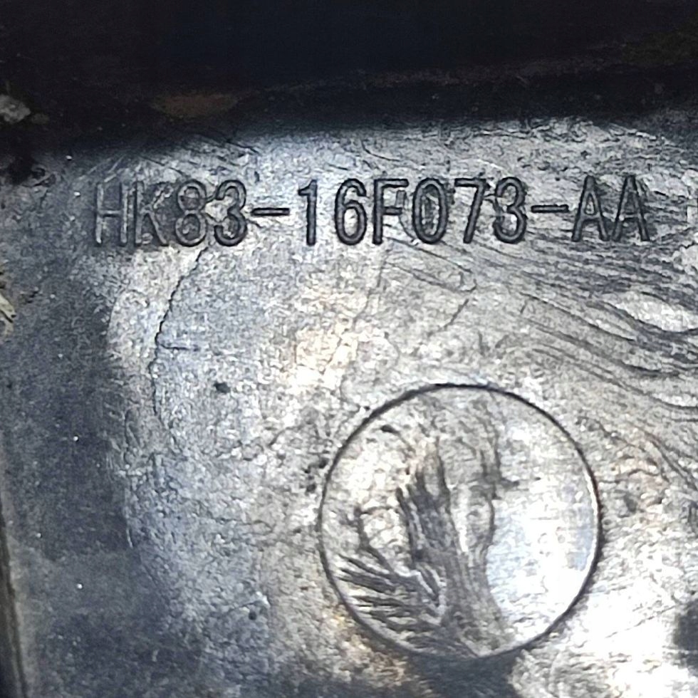 bumper bracket of the front front side left Jaguar F-Pace HK8316F073AA