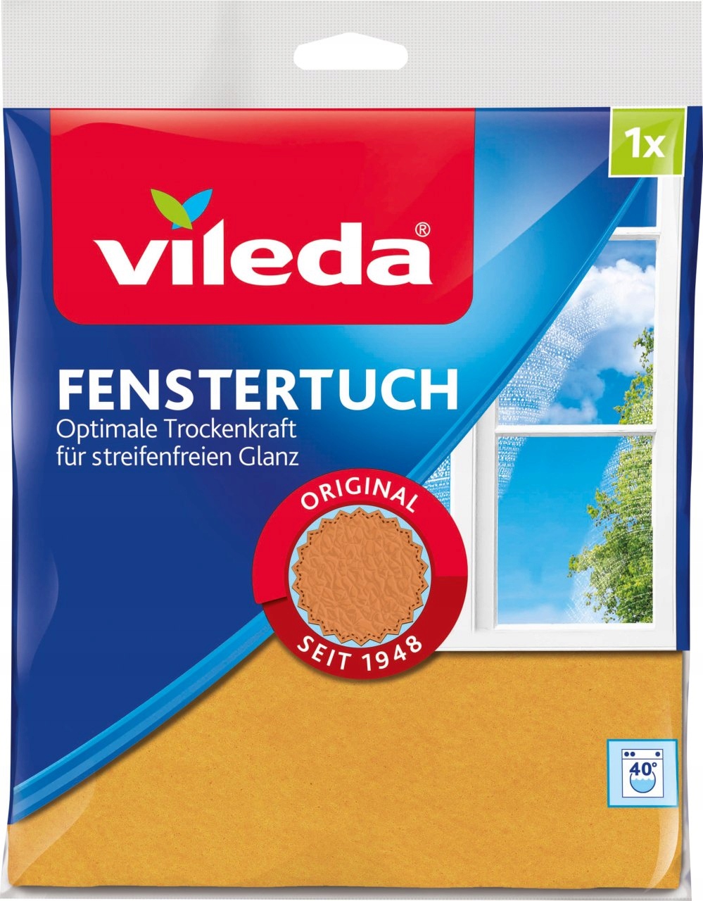 

Vileda Pucerka Okienna Ścierka Do Okien Mikrofibra