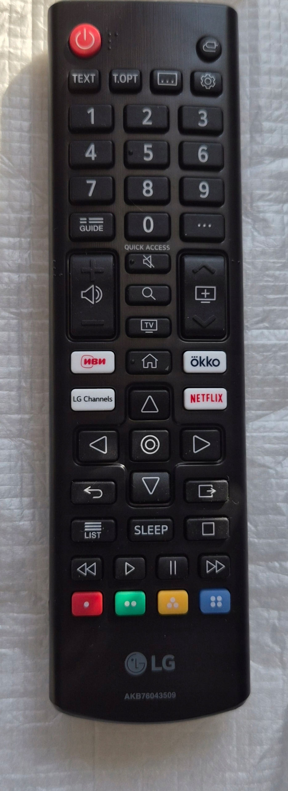 Pilot do Tv Samsung RMCSPN1AP1 czarny Oryginał!