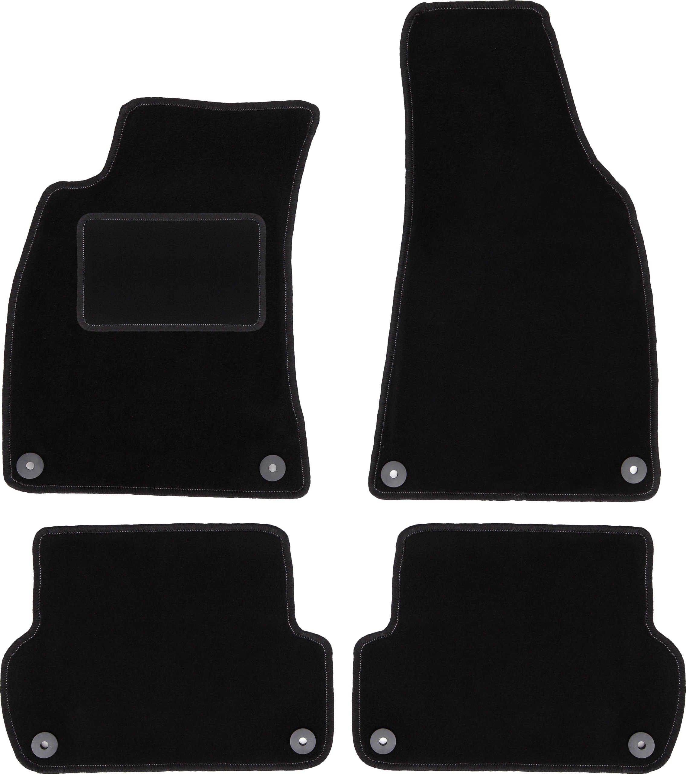

Dywaniki welurowe Basic do Audi A4 B6 02-05 Cabrio