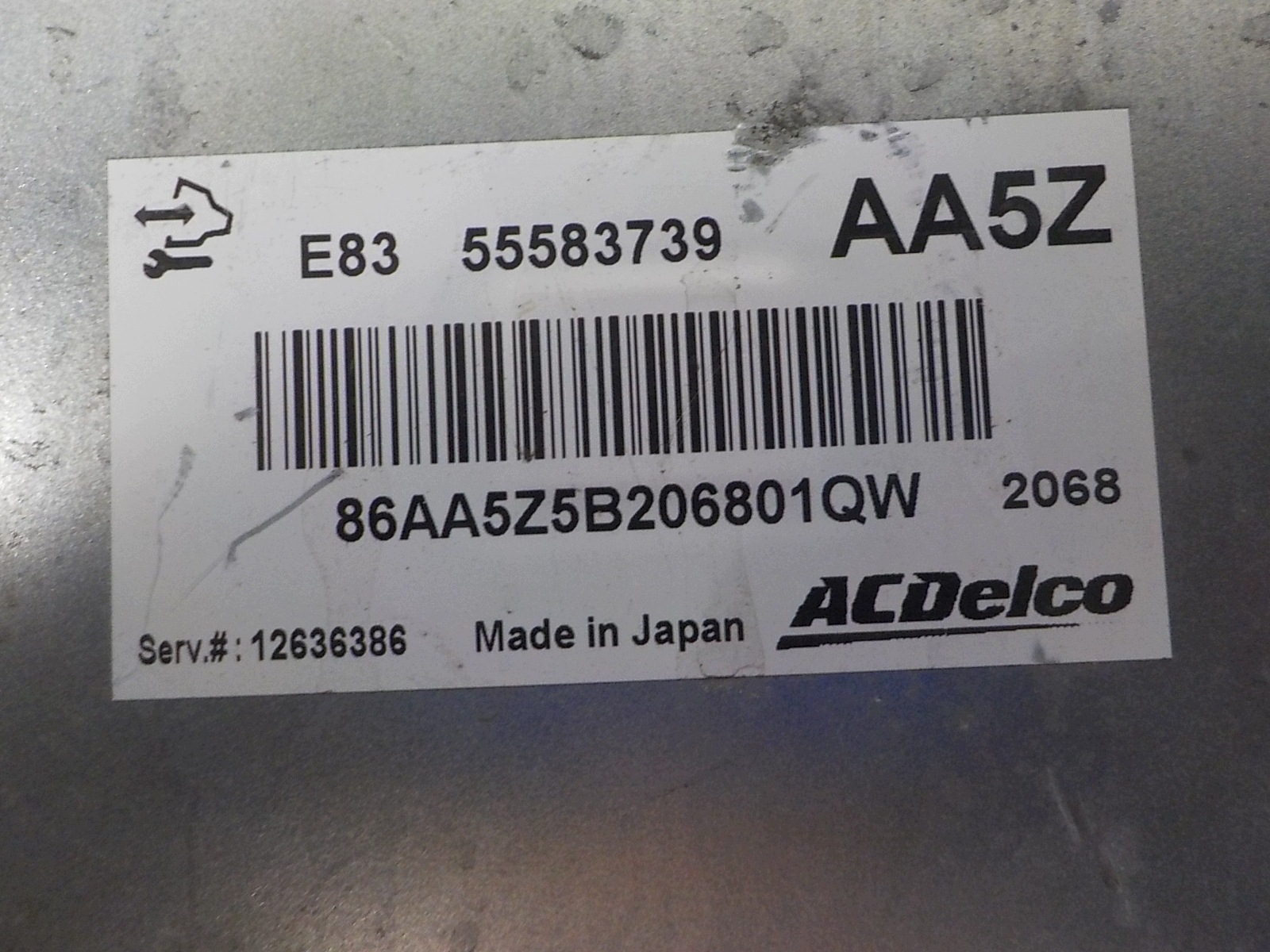 OPEL CORSA D computer Centralina 55583739 AA5Z