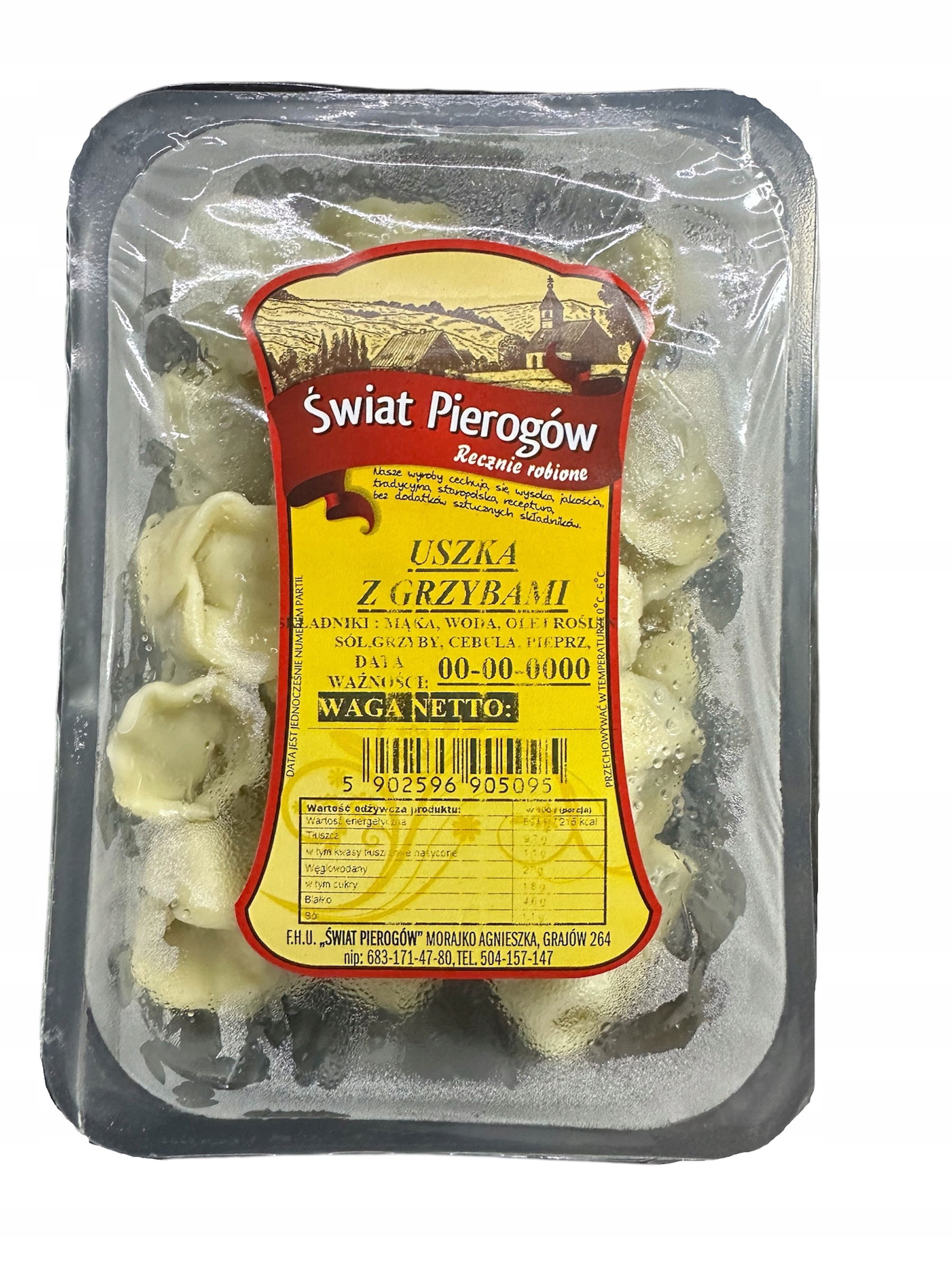 Levně Uszka S Houbami Tradiční žampiony Na Vánoce hotové jídlo Štědrý Den