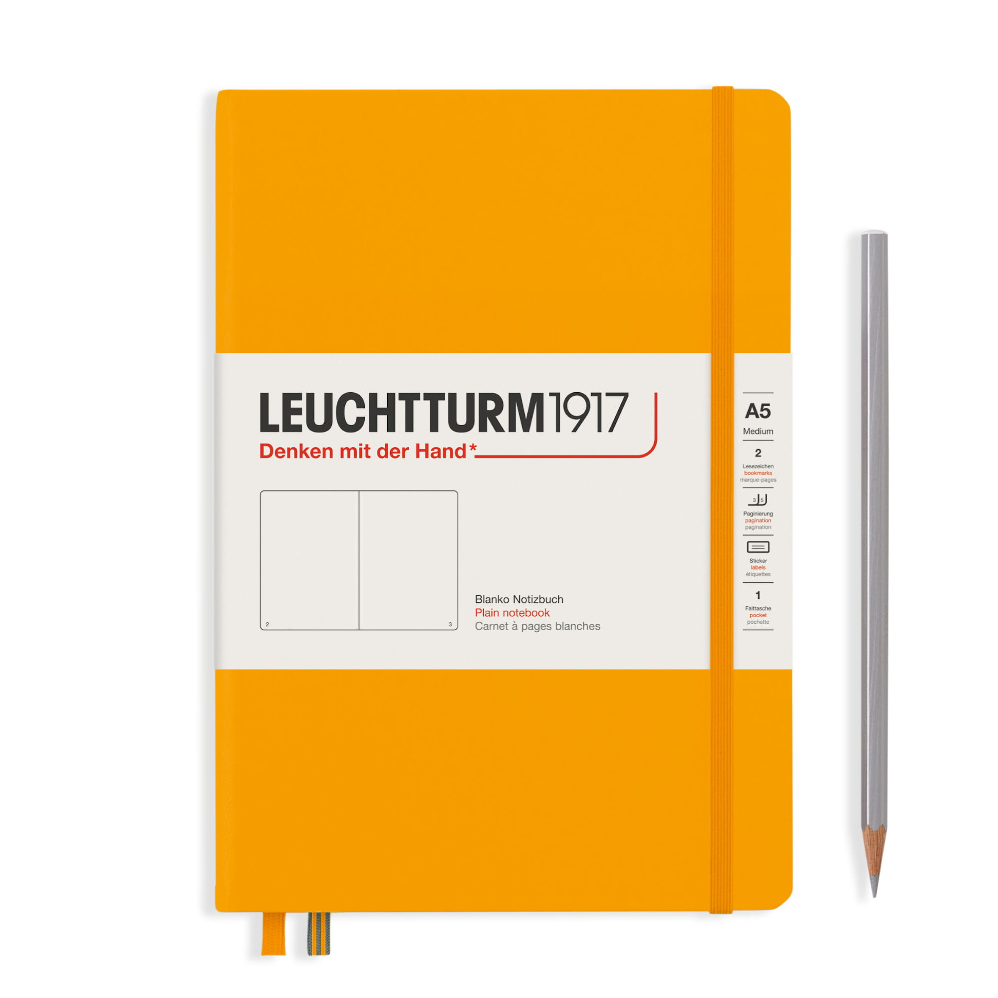 Notatnik Leuchtturm1917 Medium A5, Gładki, Rising Sun