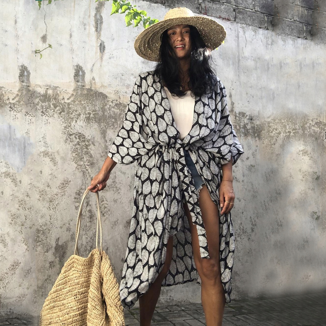 PAREO TUNIKA BOHO LETNIA SUKIENKA DŁUGA NARZUTKA Marka Inna marka