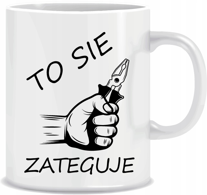 

Kubek Majstra +imię śmieszny tekst To Sie Zateguje