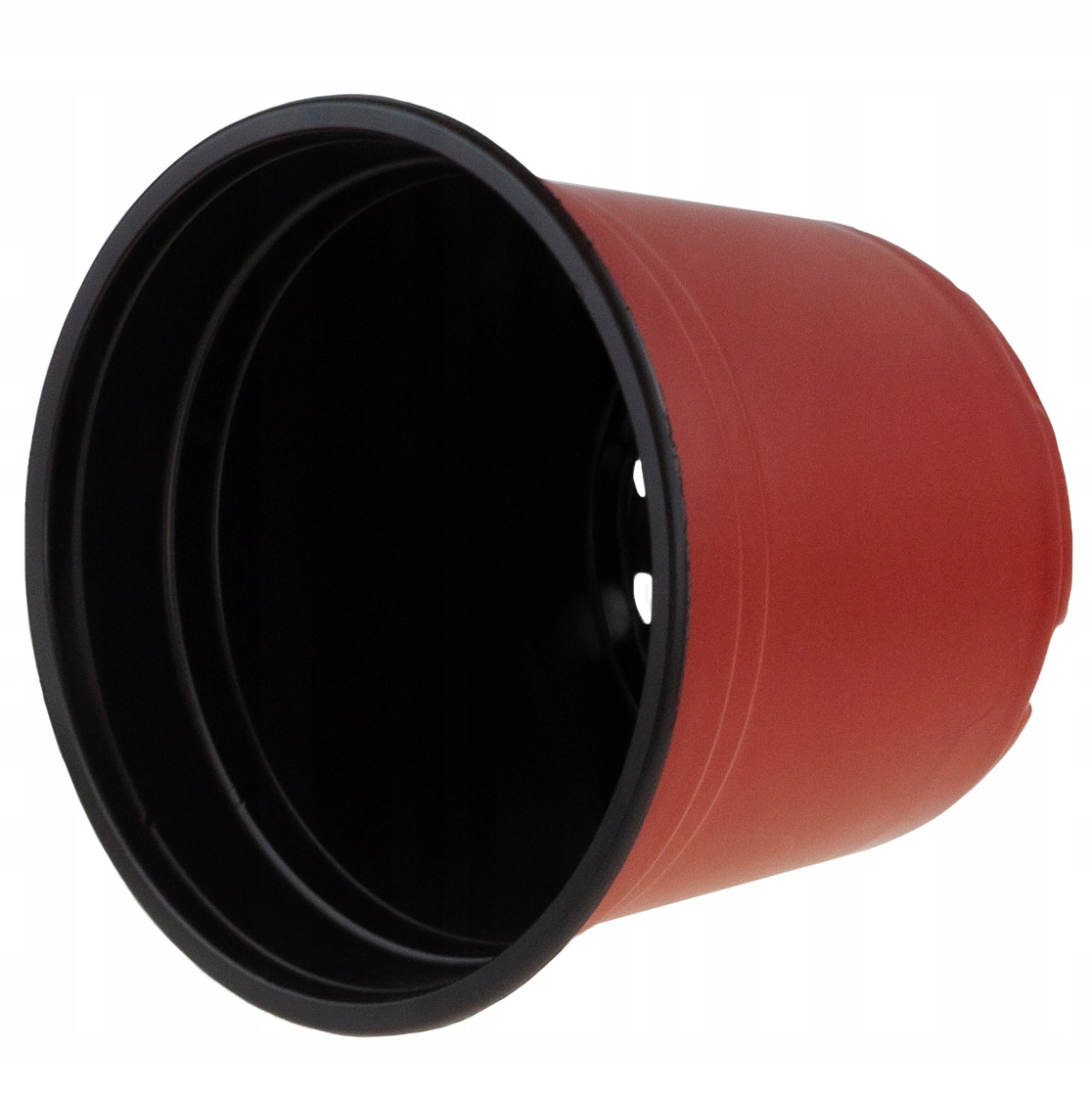 DONICZKA PRODUKCYJNA DONICZKI P19 3L OKRĄGŁA ROZSADOWA Z RANTEM 19X16CM Marka Martom