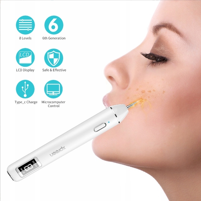 Xpreen professional spot remover elektrokoagulator Zasilanie akumulatorowe