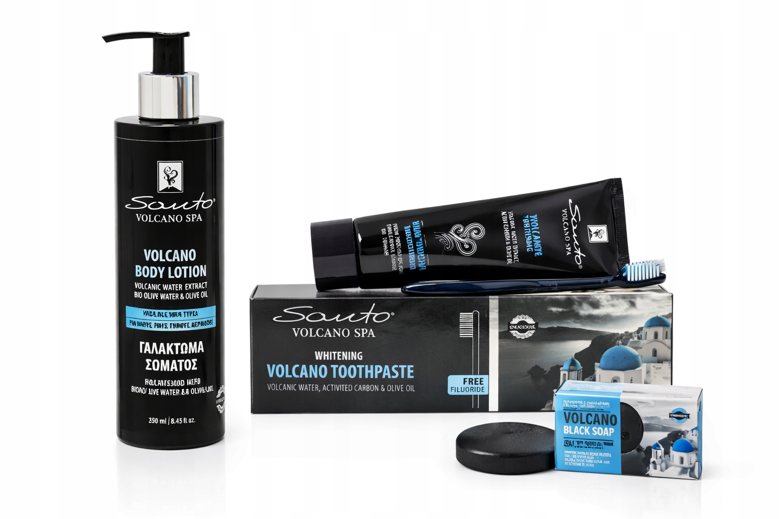 Ideální kosmetická sada pro muže a péči o tělo Santo Volcano