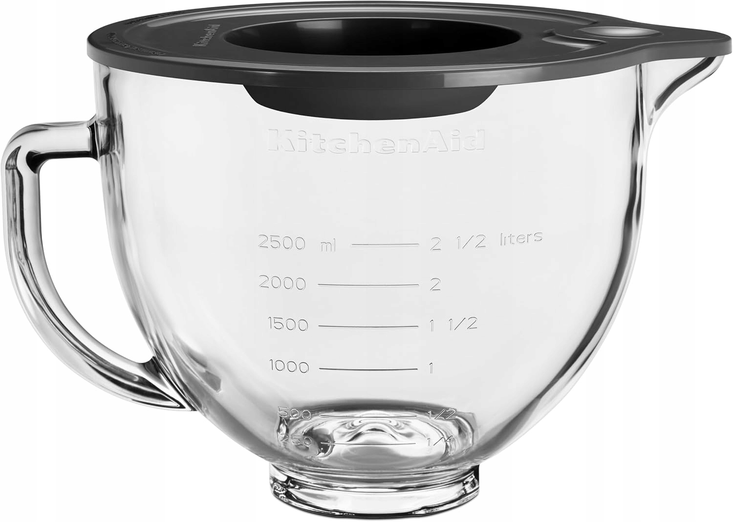 Originálna Veľká Sklenená Misa Kitchenaid 5KSM5GB 4,7L 2,2 Kg S Pokrievkou