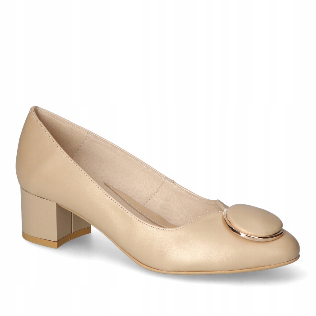 Boty Emis S8055/415/567 Béžová lico 39