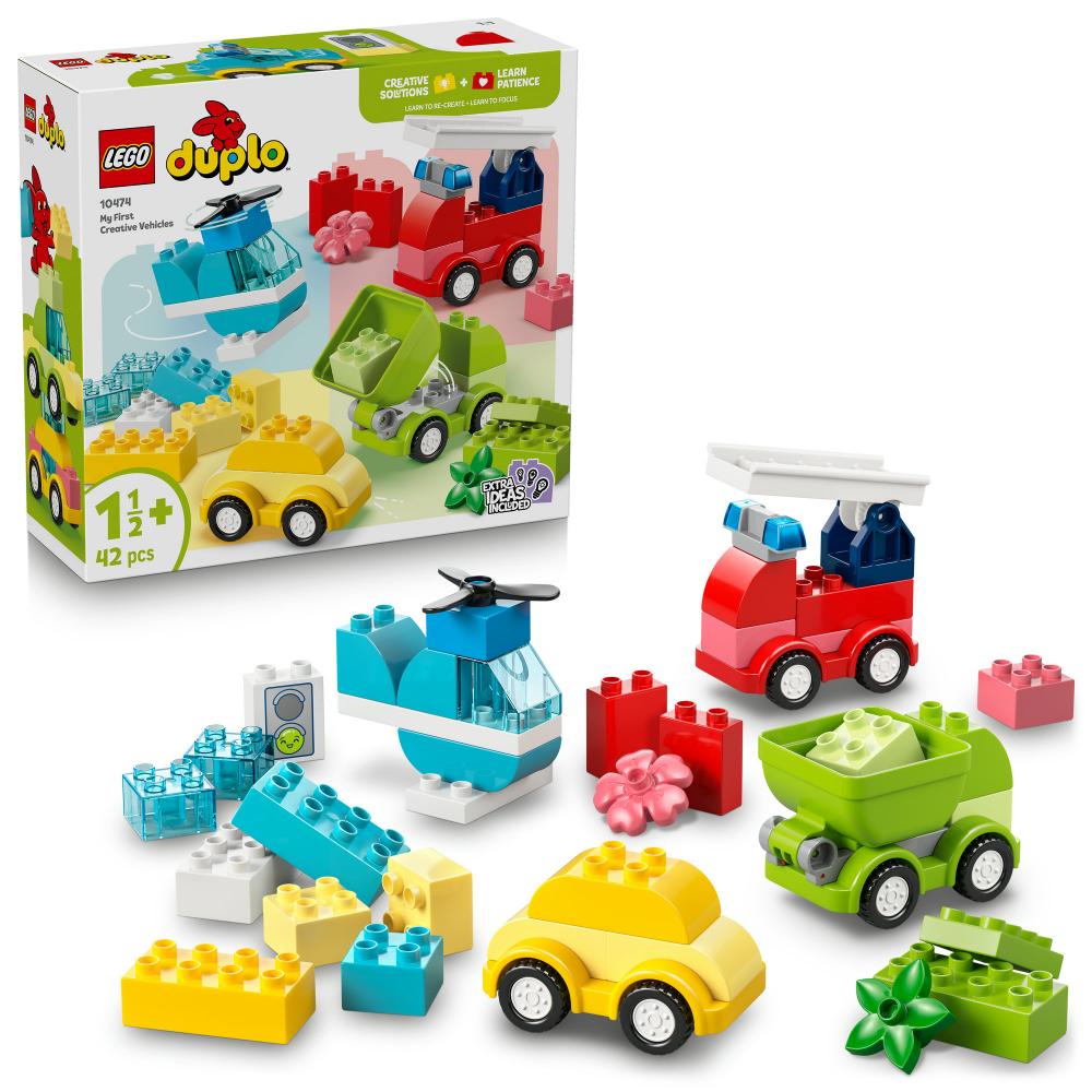 LEGO 10474 DUPLO Kreatywne pojazdy