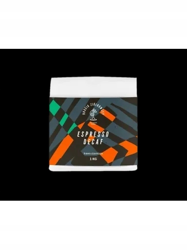 Levně Bracia Ziółkowscy Espresso Bez Kofeinu 1kg