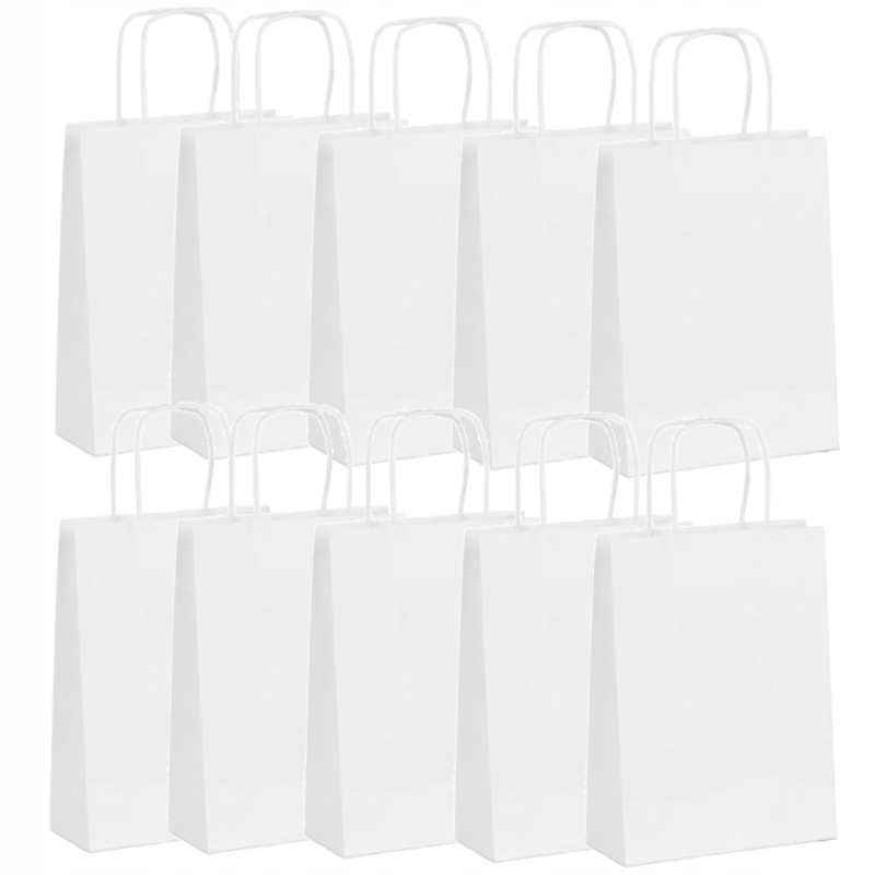 

Torba Papierowa 25x11x32 biała 90g/m2 10 szt (A4)