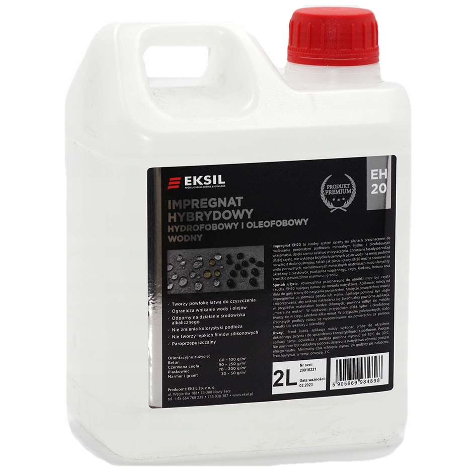 Impregnat wodny EXPERT PROTECT efekt perlenia 2L