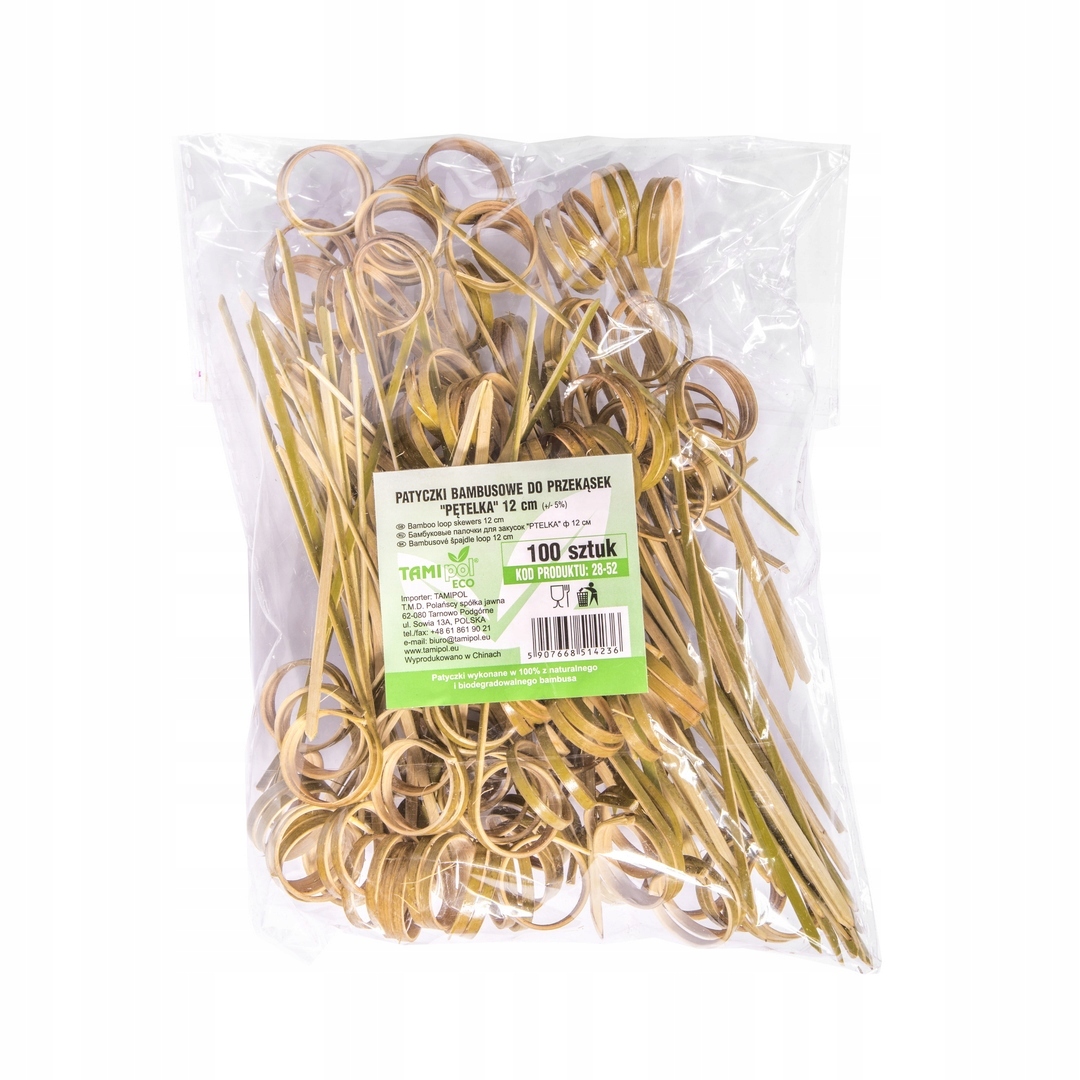 WYKAŁACZKI BANKIETOWE SZPILKI PĘTELKA 100 SZTUK Kod producenta 27-34