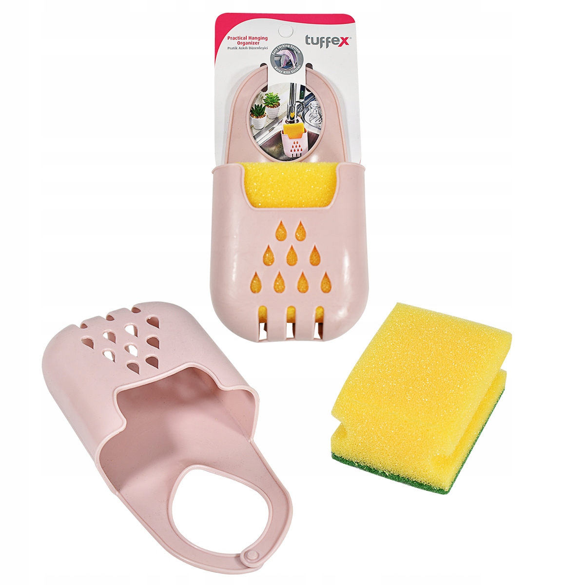 

Uchwyt Na Gąbkę Wiszący Organizer + Gąbka