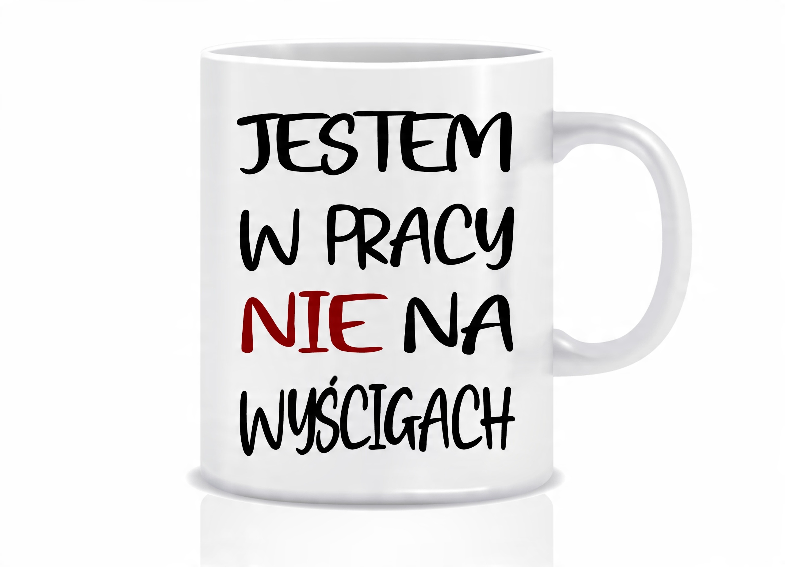 

Kubek Śmieszny Do Pracy Praca Imię