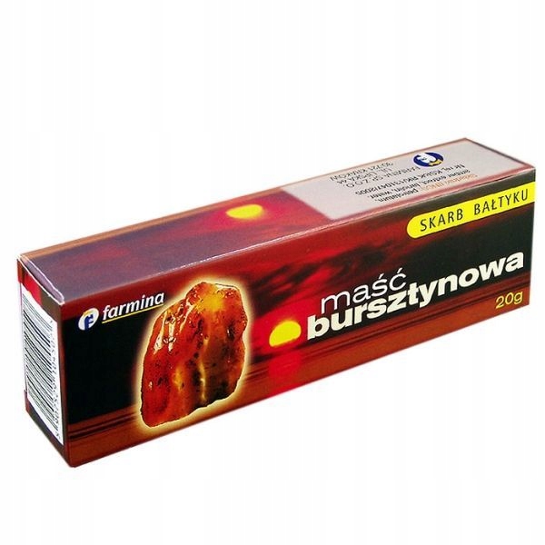 

Maść Bursztynowa Stawy Reumatyzm Ból z bursztynem