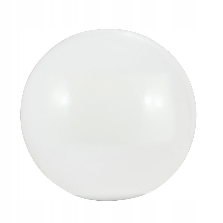 Lampa solarna kula Led barwa neutralna 4000K 30 cm IP65 biała