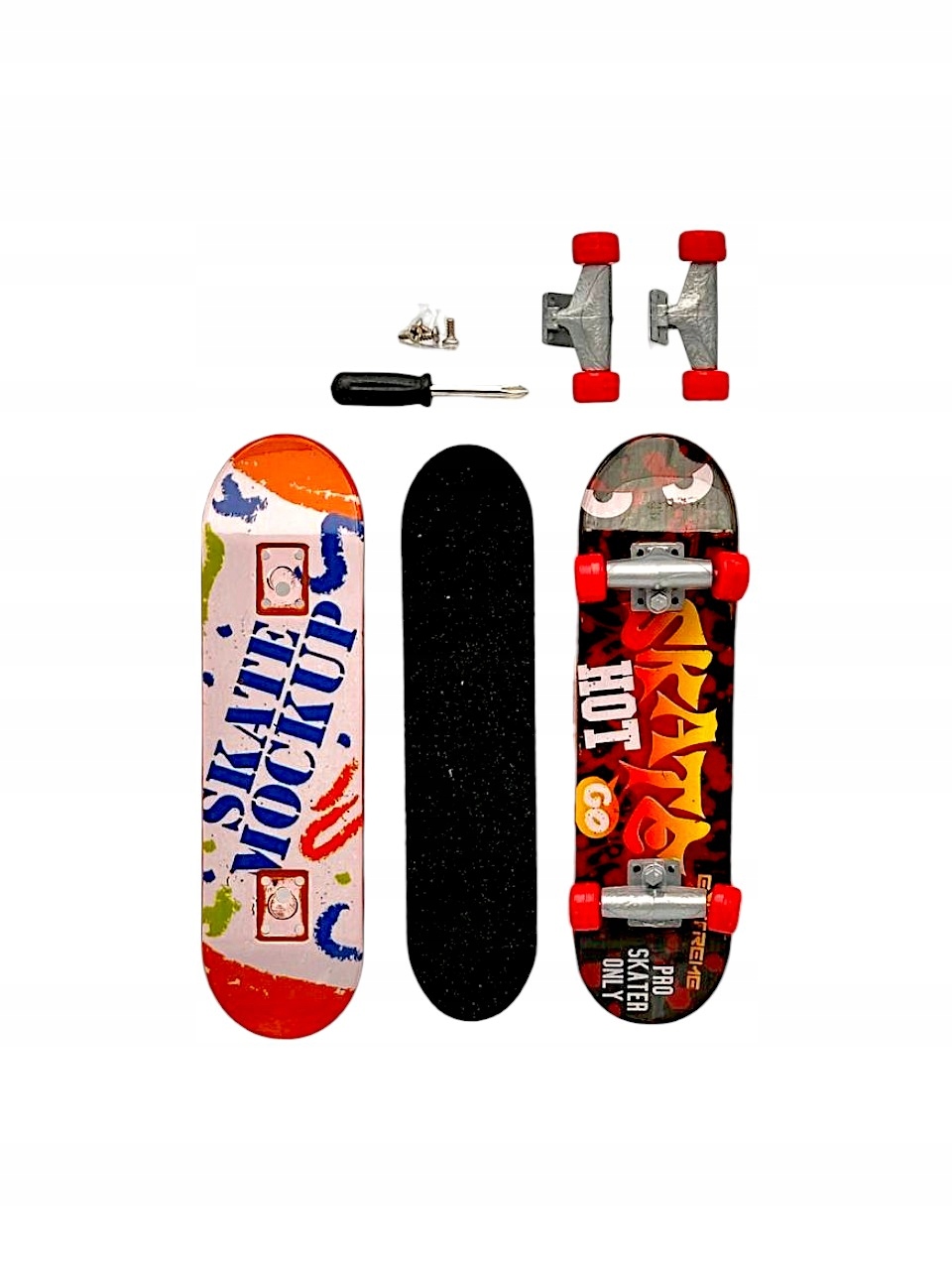 Mini Deskorolka Na Palce Zestaw Skateboard Akcesoria Do Złożenia