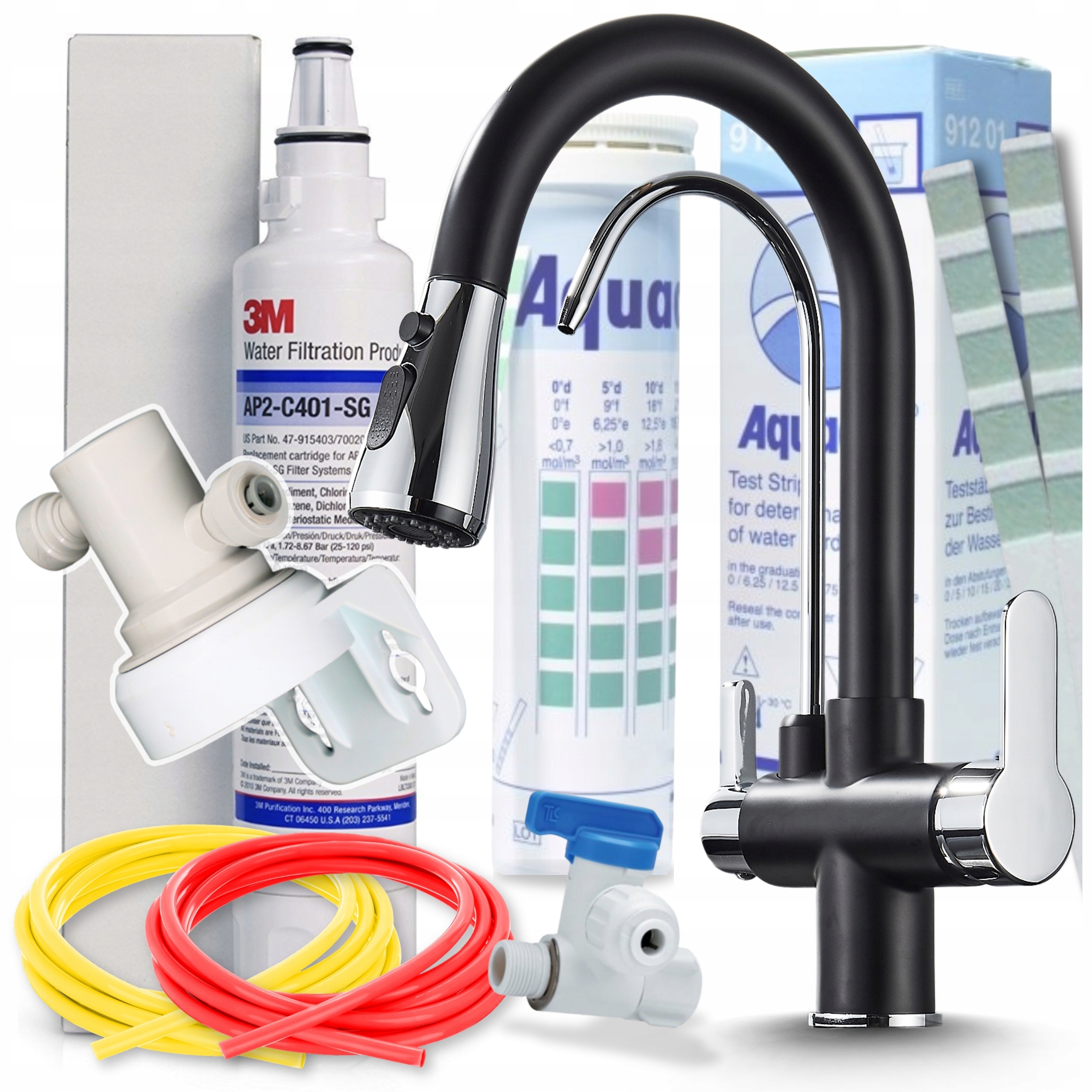 Filtr na pitnou vodu Systém změkčování čištění pod Dřez Set Baterie