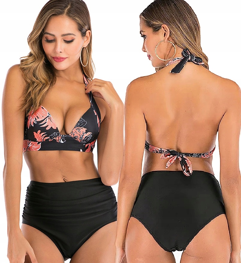 STRÓJ KĄPIELOWY BIKINI WKŁADKI BOHO WYSOKI STAN/XL Płeć kobieta