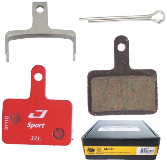 ВЕЛОСИПЕДНЫЕ ТОРМОЗНЫЕ КОЛОДКИ JAGWIRE DCA016 ДЛЯ SHIMANO DEORE ALIVIO