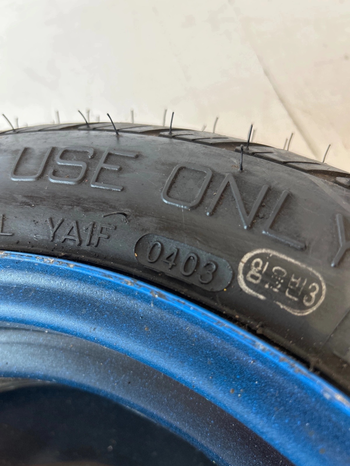 CUSCINETTO TENDICINGHIA ruota di scorta Chevrolet Matiz II 4x114,3 105/80/D13 et45