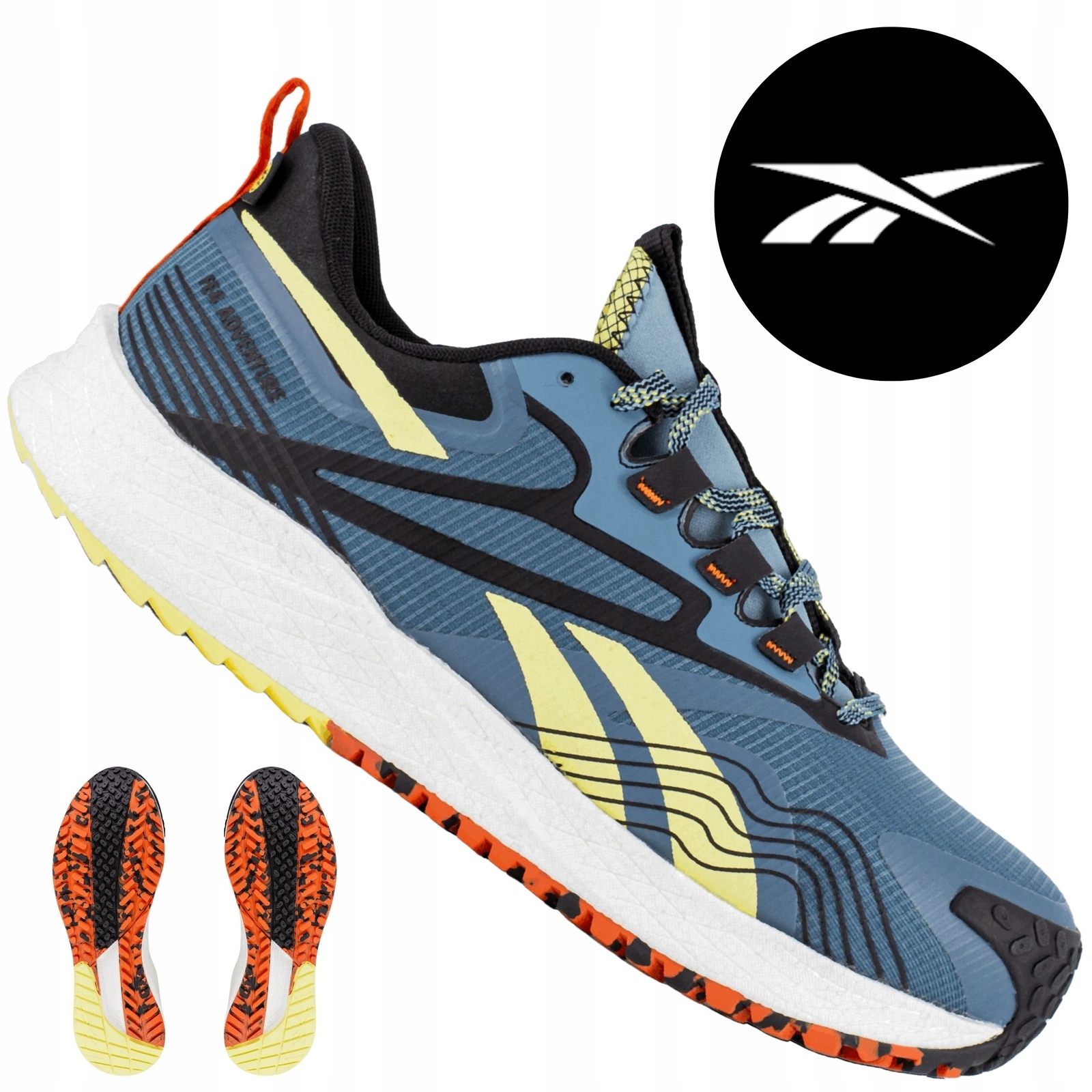 Buty robocze męskie Bhp S1P lekkie amortyzacja w podeszwie Reebok IB3611-44