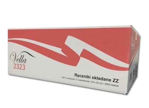 Levně Skládací papírový ručník Zz celulóza 20 kostek