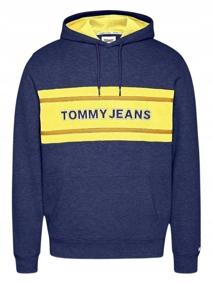 Tommy Jeans Tjm Pieced Band Logo Hoodie Mikina vel. S