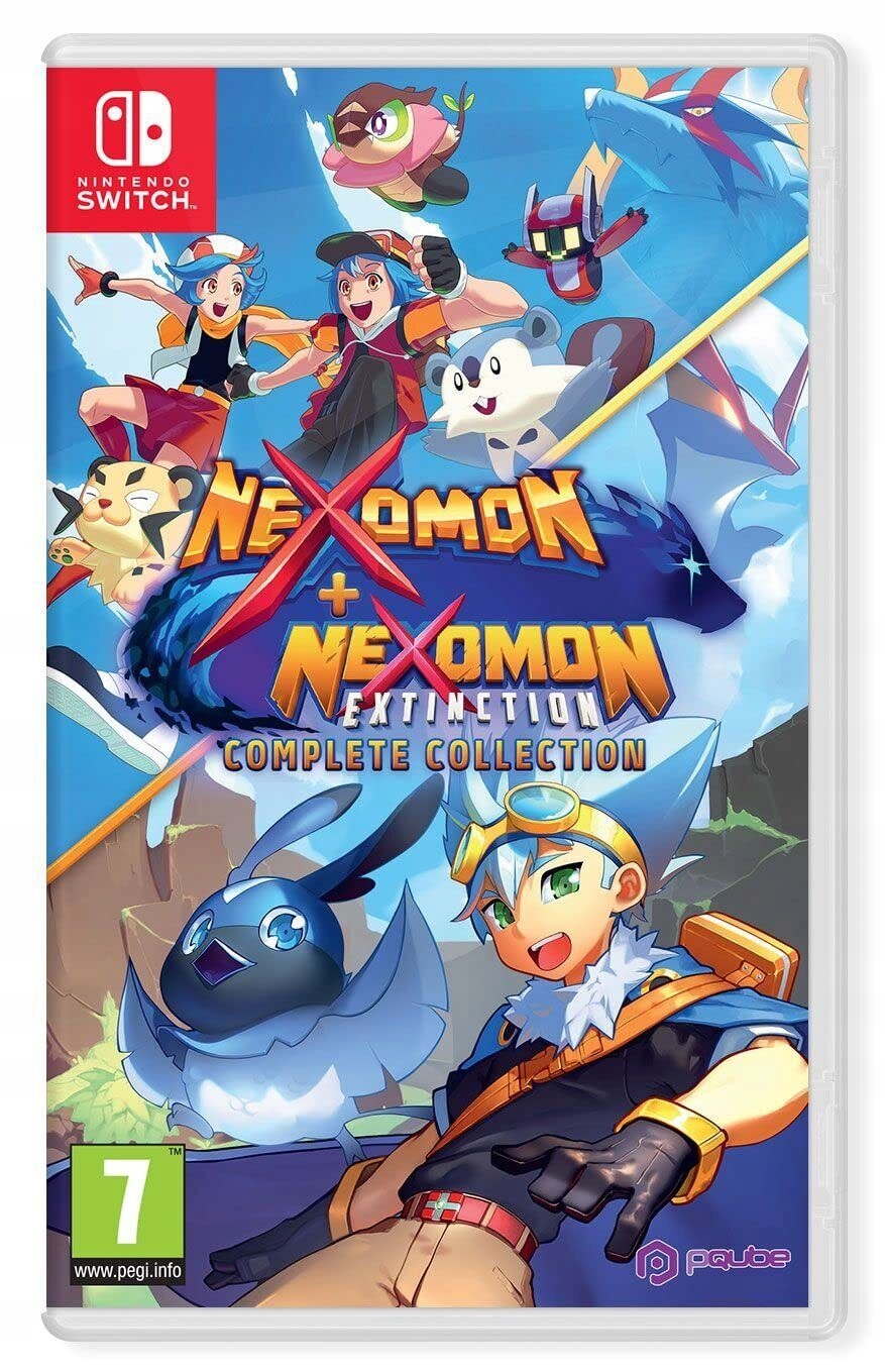 NEXOMON + NEXOMON EXTINCTION KOMPLETNÝ PREPÍNAČ ZBIERKY