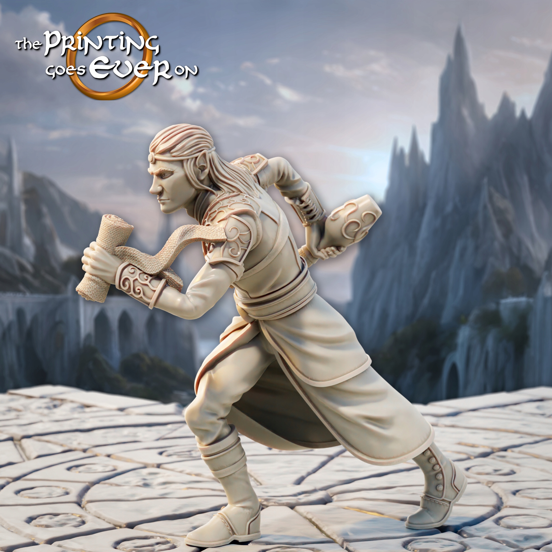 Elven Healer A The Printing Goes Ever On