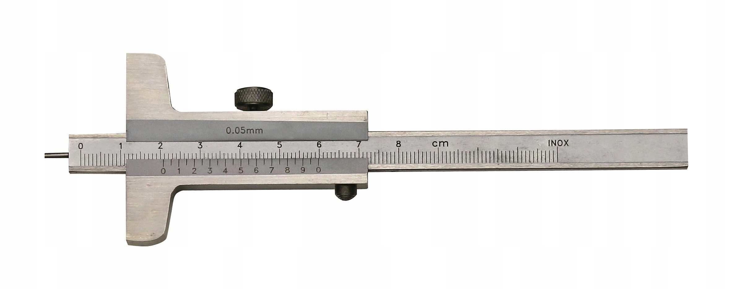 GŁĘBOKOŚCIOMIERZ Z IGŁĄ 80 x 50 mm 0.05