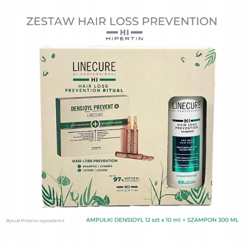 Zestaw Loss Przeciw Wypadaniu Wł (SZAMPON300ML+AMPUŁKI12X10ML) Hipertin