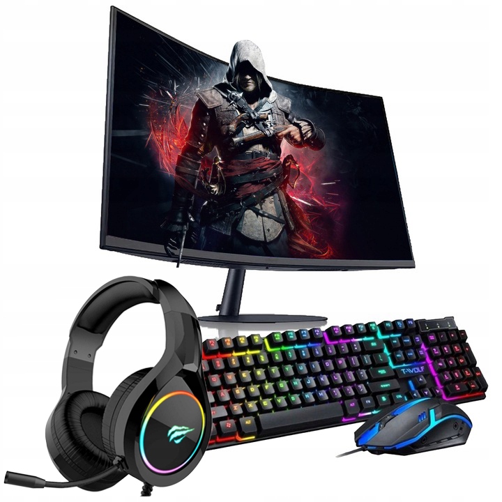 ZESTAW KOMPUTER GAMINGOWY RX6600|RYZEN 5|64GB|1TB Model Zestaw Ryzen 5 - #122