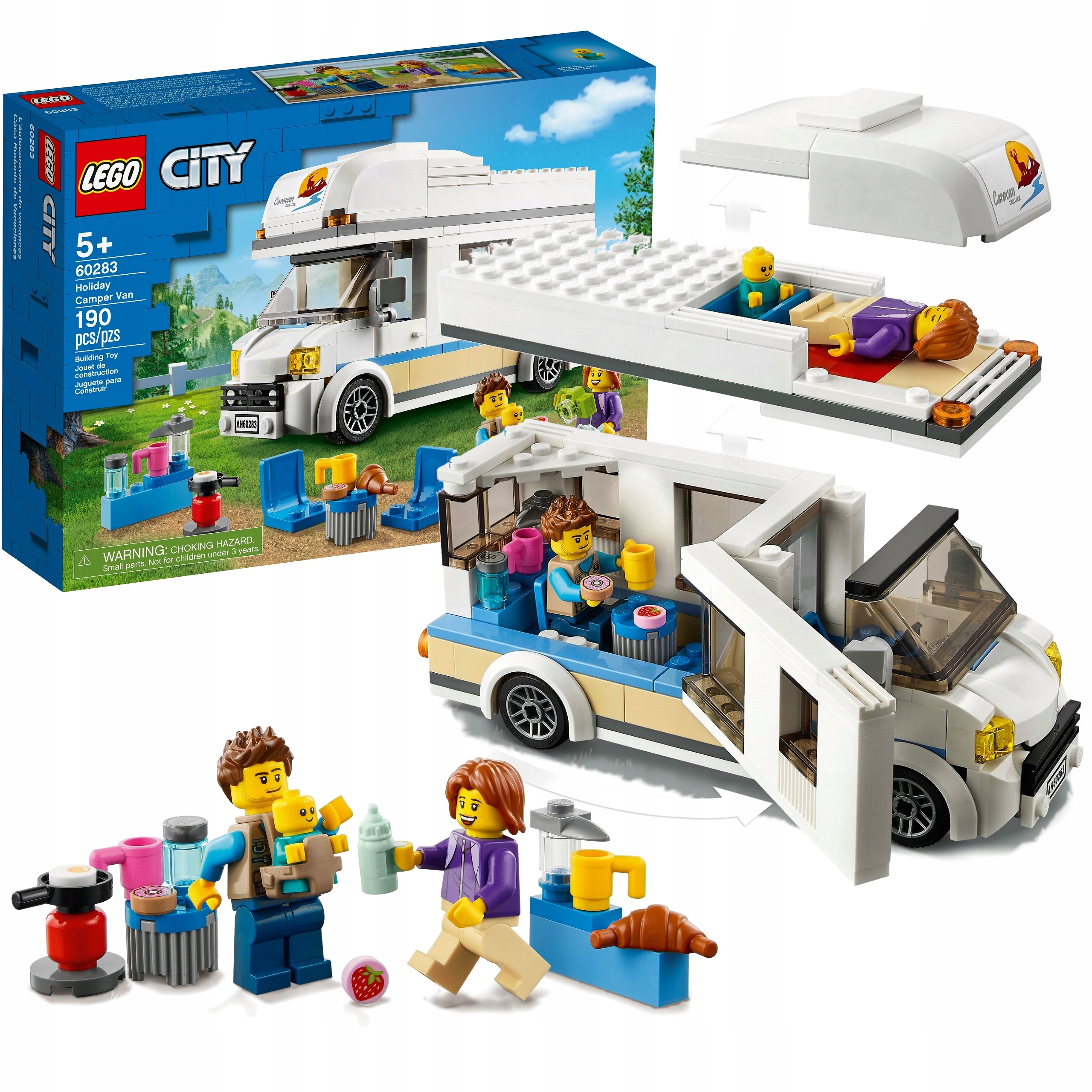 

Lego City Auto Samochód Wycieczkowy Kamper 60283
