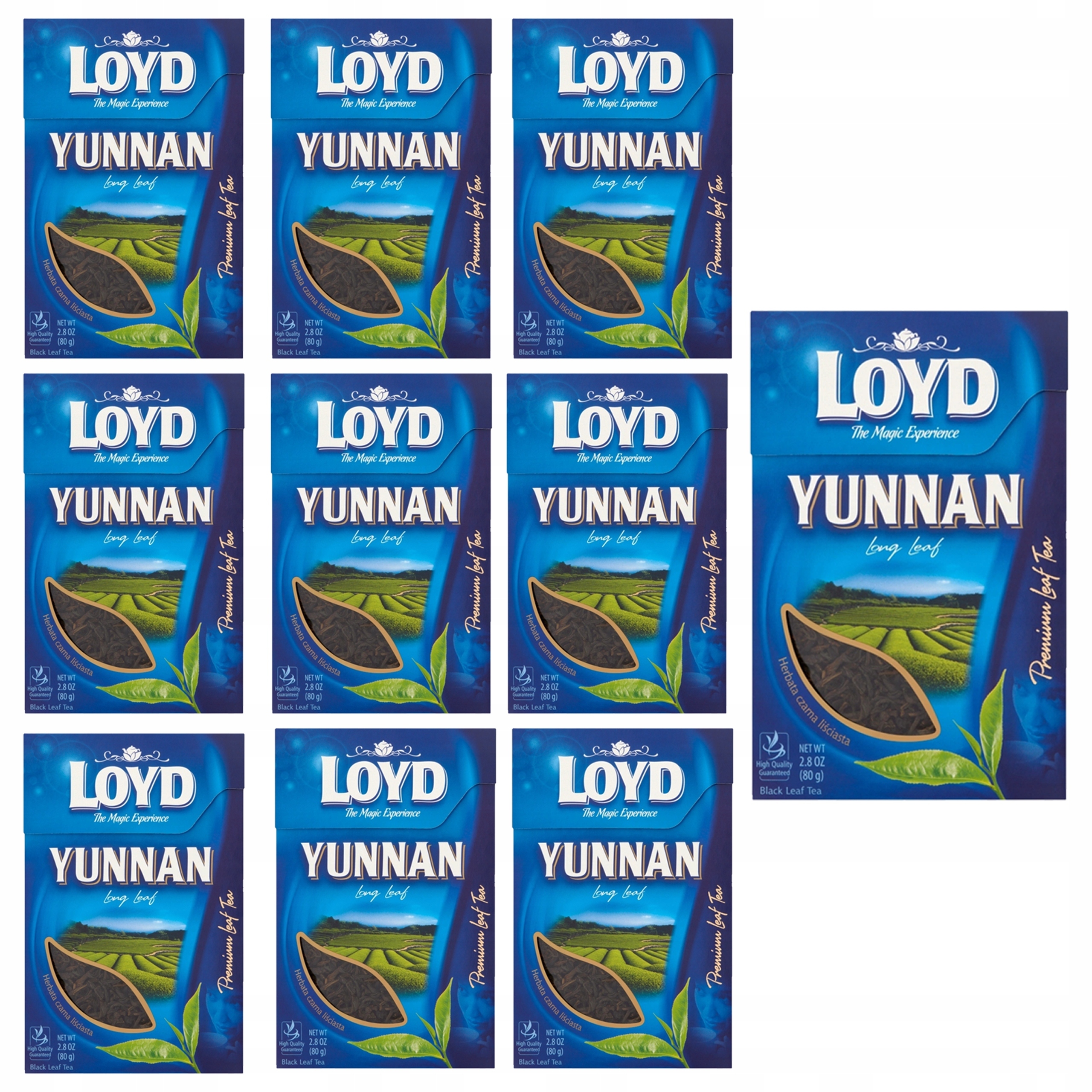 Levně Set černých listových čajů Yunnan Loyd nálepka