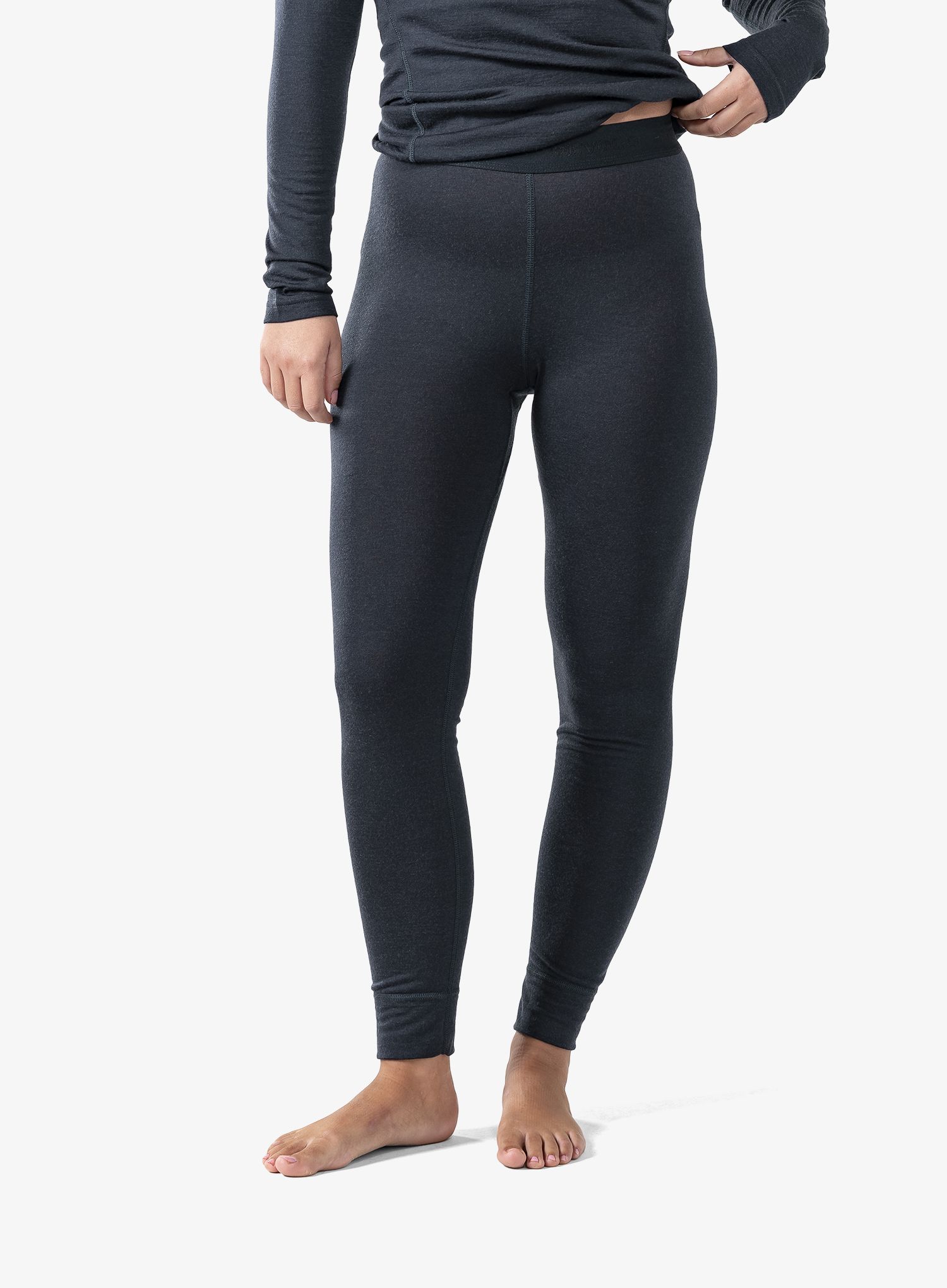 Legginsy termoaktywne damskie Devold Breeze Merino 150 Longs ink M