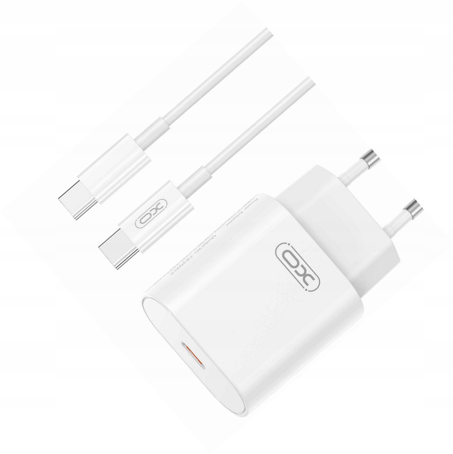 Sieciowa ładowarka 25W Pd biała kabel Usb-c do Xiaomi Redmi 15 5G