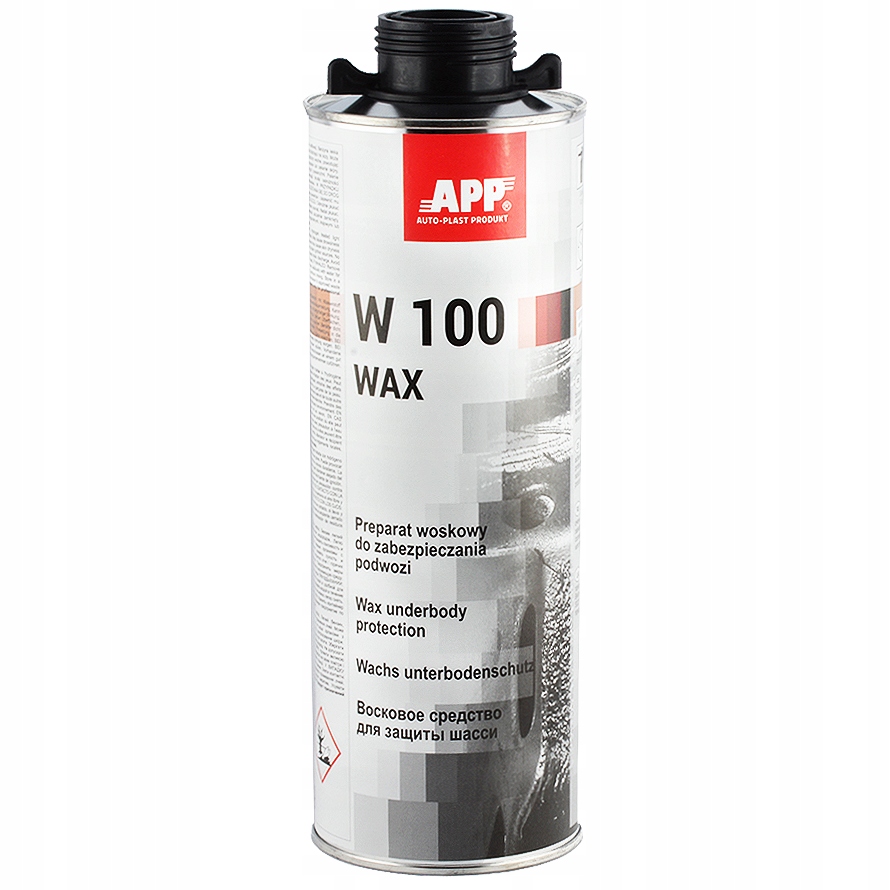 

App W100 Wax wosk do zabezpieczania podwozia 1L