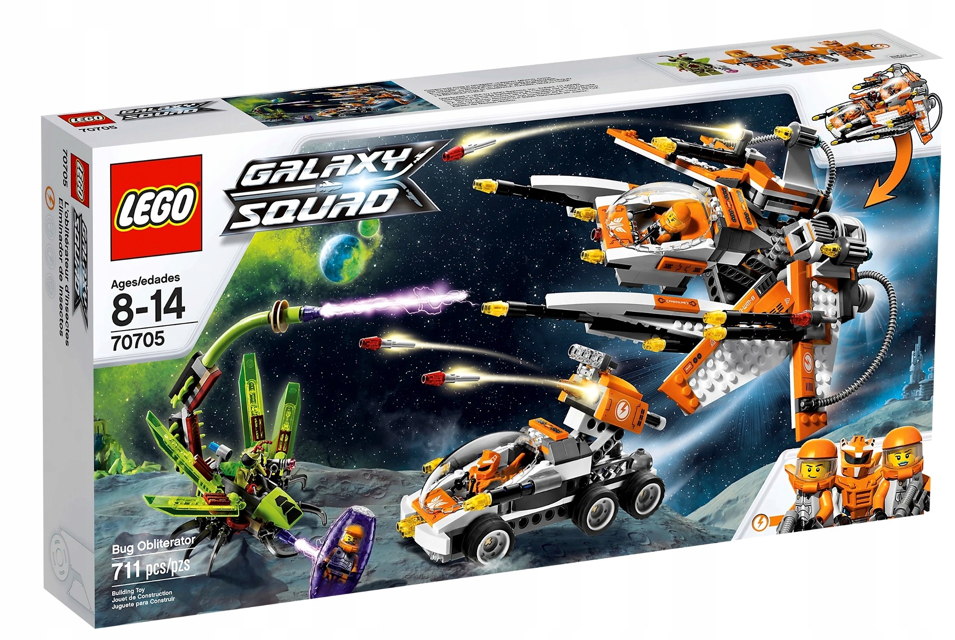 LEGO Galaxy Squad - 70705 Pogromca robaków - Nowe