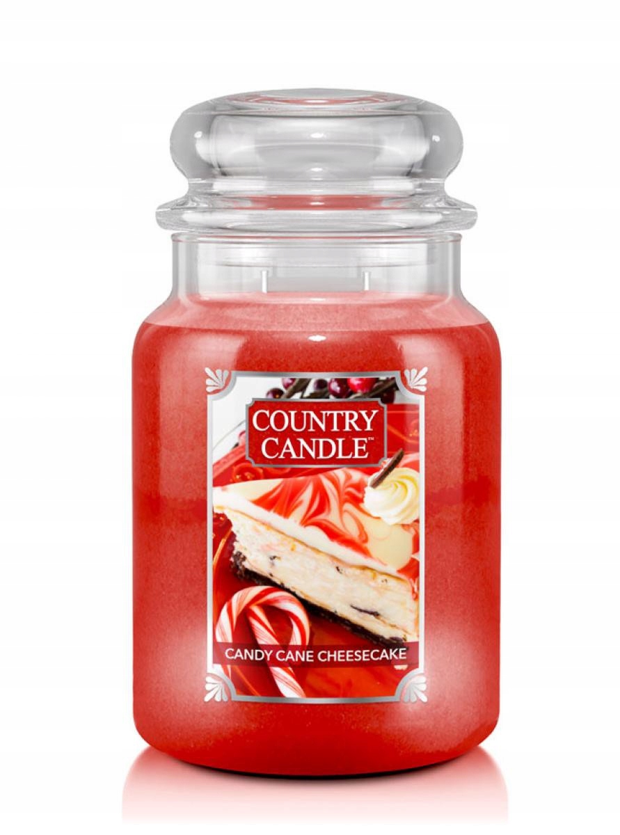 

Duża świeca Candy Cane Cheesecake Country Candle