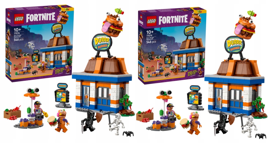 Multipak: LEGO Restauracja Durrr Burgerownia 77076... x2