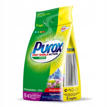 

Purox Dirt Shield Action Kolor Biały 3kg