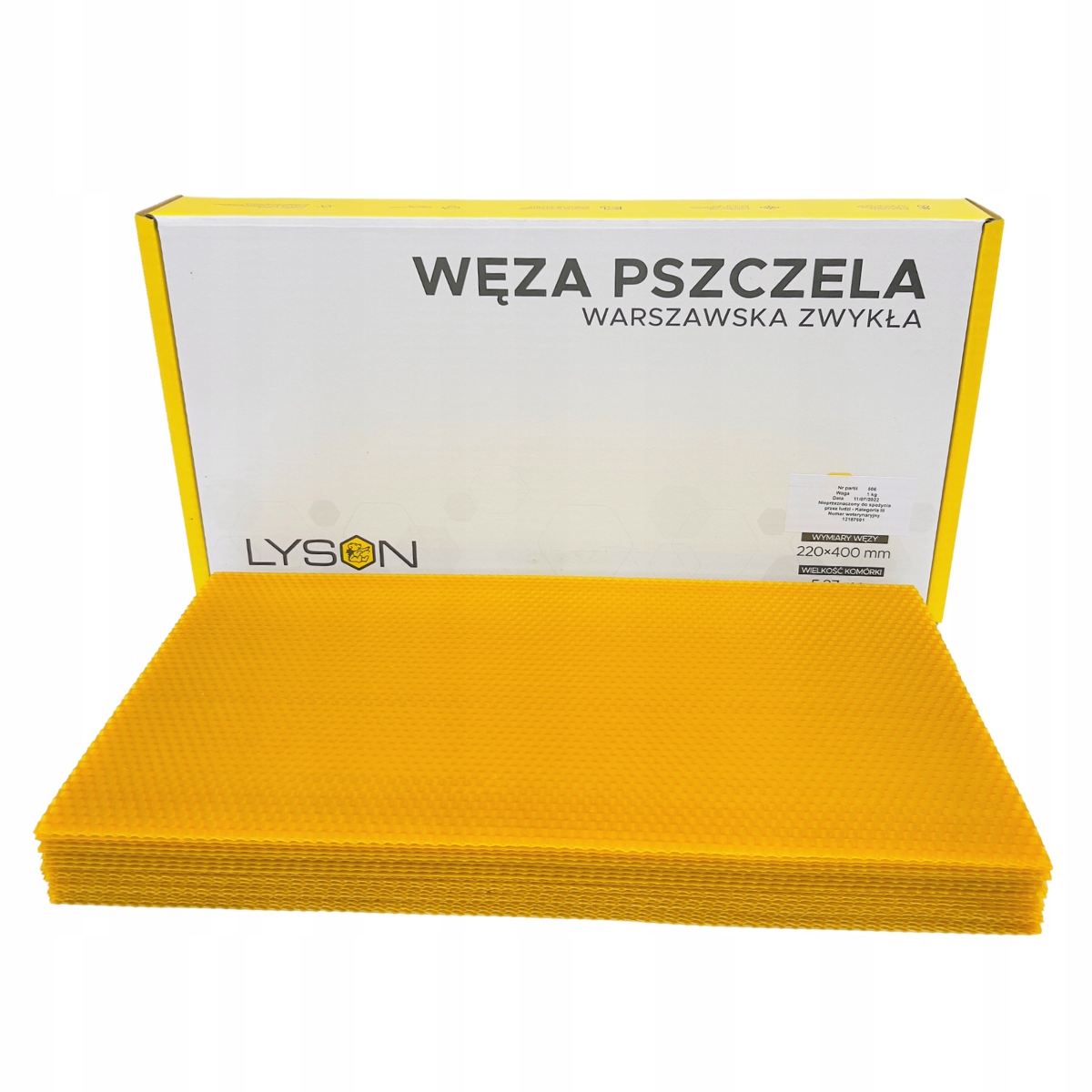 

Węza Pszczela Warszawska Zwykła Łysoń 1 Kg 5,4mm