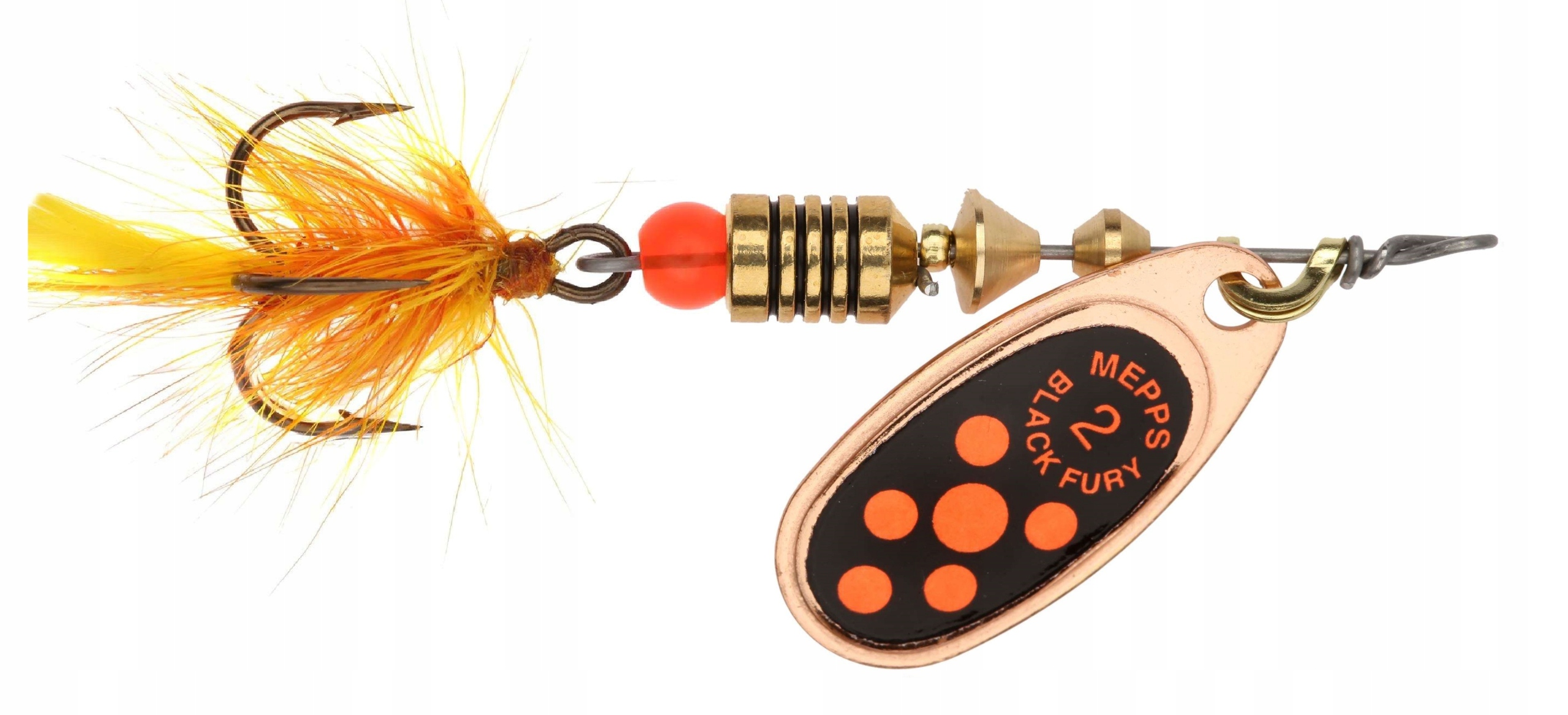Błystka Mepps Black Fury Mouche Copper/red 2/4,5g