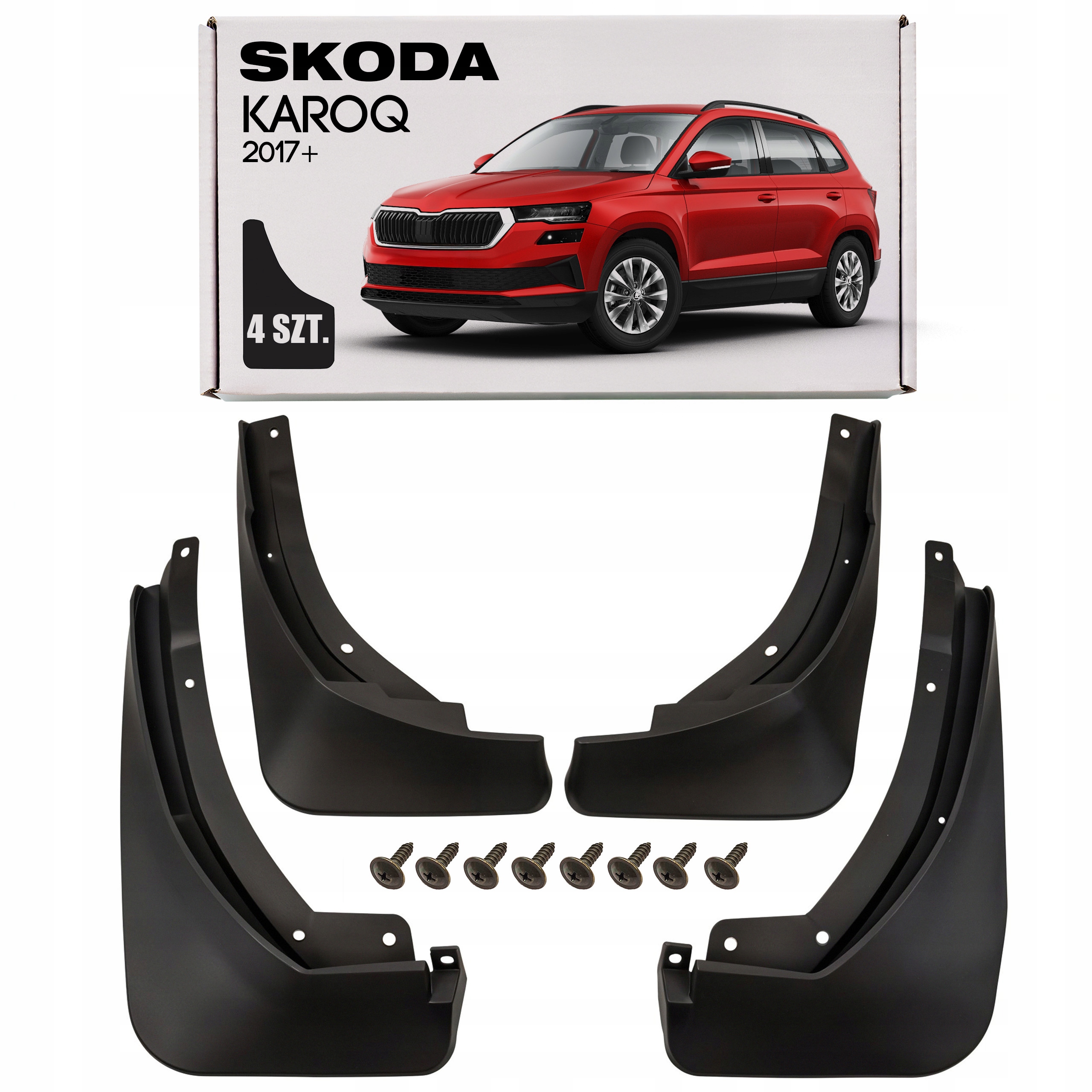 SKODA KAROQ 2017 БРЫЗГОВИКИ