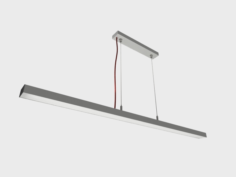 Lineárna závesná Led lampa 100 cm biela 36 W 3000 lm